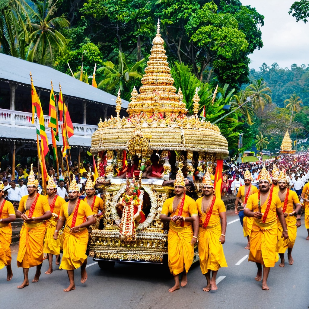 Esala Perahera w Kandy 